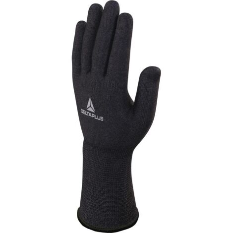 GANT TRICOT DELTA PLUS DELTANOCUT®+ - SANS ENDUCTION - MANCHETTE 12 CM NOIR- VECUT59LP0  T10