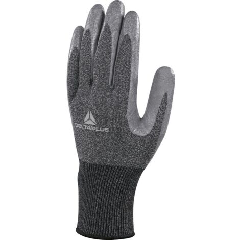 GANT TRICOT DELTA PLUS SOFTNOCUT® - PAUME ENDUITE NITRILE GRIS - VECUT36GR0  T10