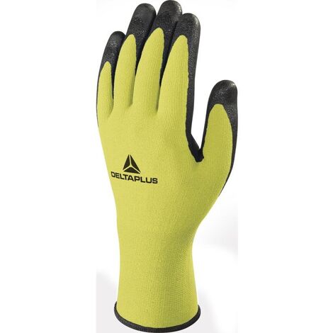 GANT TRICOT JAUNE FLUO DELTA PLUS POLYESTHEr ENDUIT SPANDEX NITRILE - VV734JA0 T9