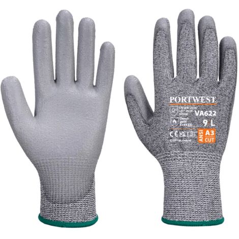 Gant Vending MR Anti Coupure enduit PU PORTWEST Gris 7.