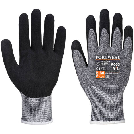 Gant Vhr Advanced Cut Couleur : Gris Taille S - Portwest