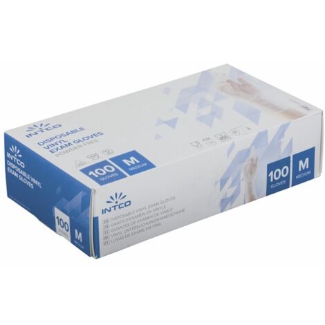 Gant vinyle jetable M T7/8 (X 100) - PAREDES : 707521