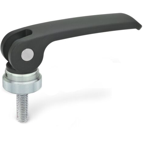 Ganter Norm elementi – Eccentrico e con vite, 1 pezzi, nero, GN 927 – 82 M8 – 60 a B