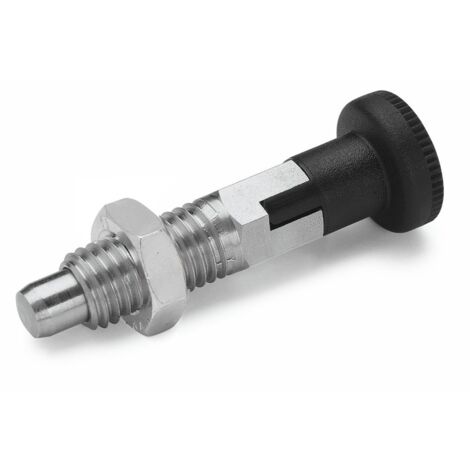 Ganter Norm elementi GN 717 – 3 della M6 Bullone di AK in acciaio inox di Resto, argento, GN 717-3-M6-CK-ST