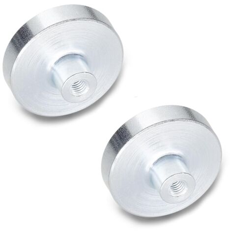 Ganter NormElements, magneti con filettatura interna, GN 50.2-HF-40-M5, materiale magnetico, ferrite duro, 2 pezzi