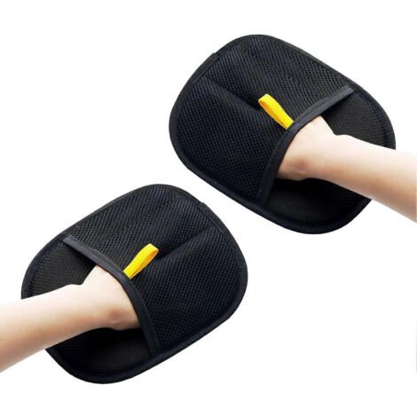 Gants 2 en 1 pour enlever les poils d'animaux, légers et multifonctionnels