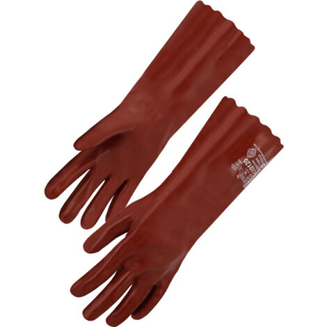 Gants 400 mm simple enduction - SINGER - PVC740 T10