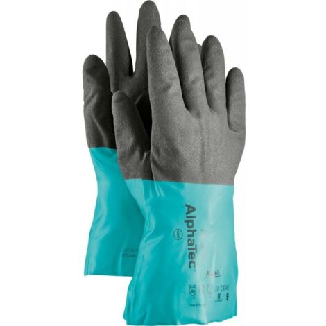 Gants AlphaTec 58-270 Taille 11 noir/vert (Par 12)