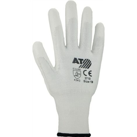 Gants anti-coupure ASATEX blanc niveau de protection 3 taille 7 - 3710/7