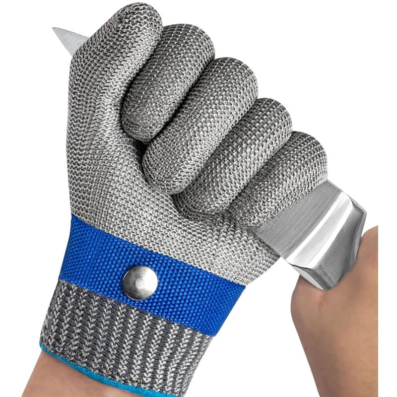 Gants Anti Coupure Gants de Travail Protection Haute Performance Niveau 5 Gant Protection Cuisine pour Découpe de Viande, Filet de Poisson,
