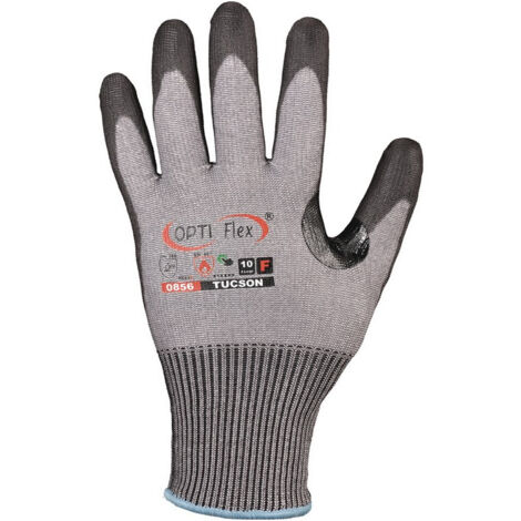 Gants anti-coupures TUCSON Taille 10 gris/noir EN388/EN420 PSA II OPTIFLEX (Par 6)