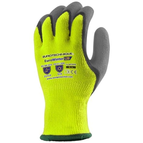 Coverguard - Gant anti-froid EUROWINTER L20 acrylique HV - 1LAFO Taille : 10