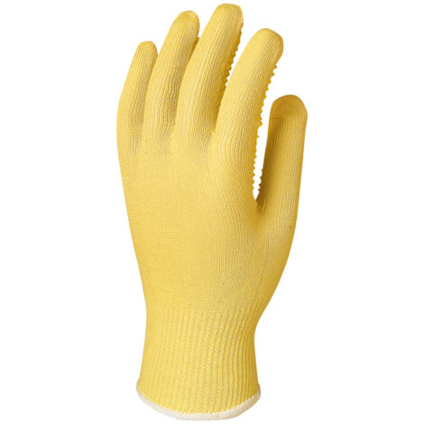 Gants anticoupure Kevlar avec picots Eurotechnique 4640 (lot de 10 paires de gants) Jaune 8