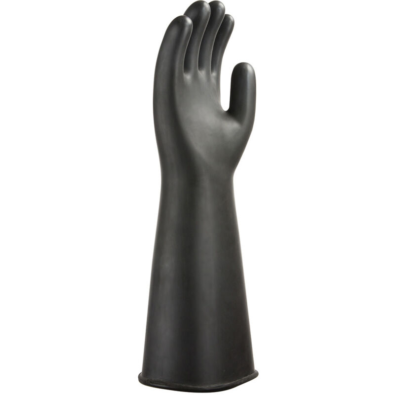 Portwest Schwerer Schwarzer Latex-gummihandschuh Xl – Größe 10