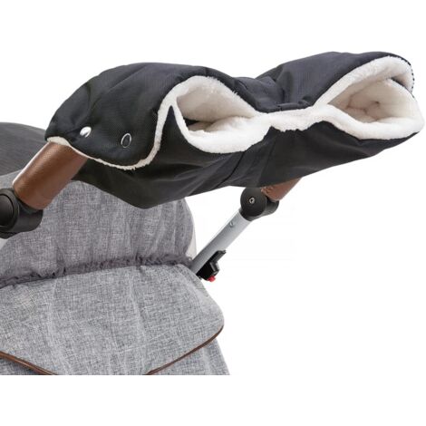 Gants chauds poussette, housse poussette, gants avec intérieur polaire,