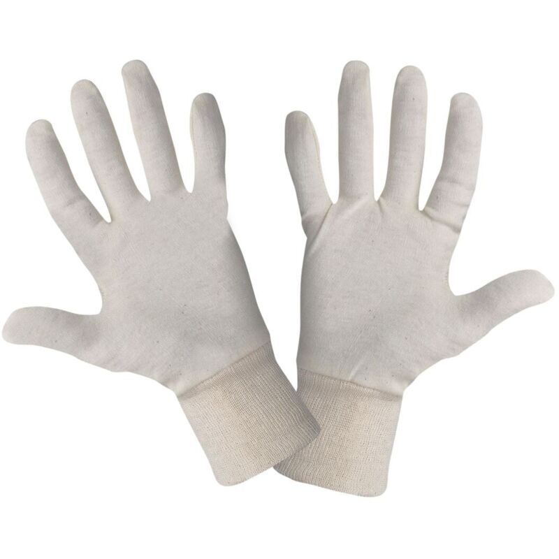 Gants Coton Beige L290310p, 12 Paires, '10', Ce, Lahti
