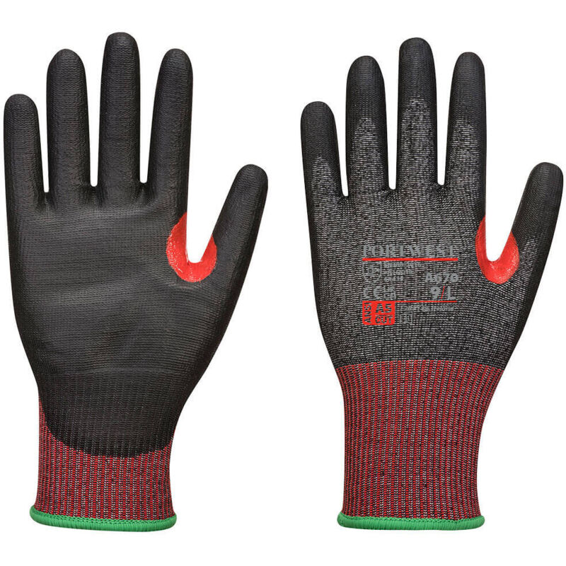 Gant Anti-cut Leder Ahr13 Farbe, Schwarz Größe Xs - Portwest