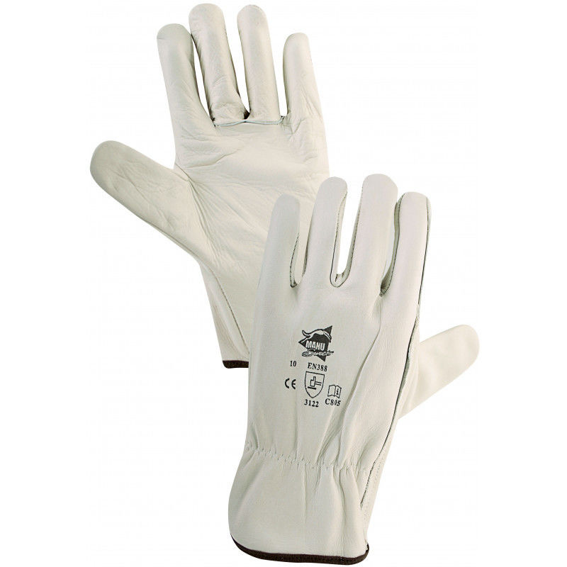 Manusweet - Paires de gants cuirs de bovin C805 10