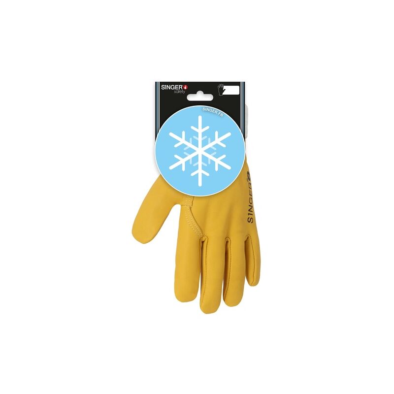 Gants cuir froid rembourré type maîtrise - SINGER - CFJORD T10