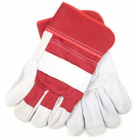 Gants cuir. Travaux et jardin. Taille 11. HanderGreen®