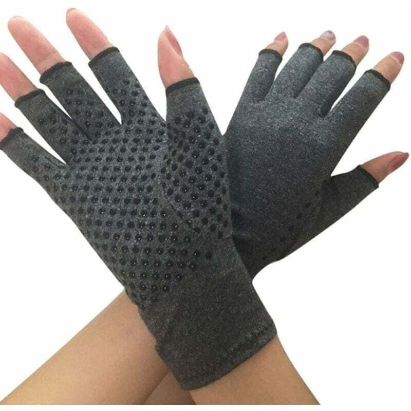 Gants d'arthrite pour homme et femme - Gants de compression pour l'arthrite - Soulage la douleur - Pour rhumatoïdes - Tunnel carpien - Pour le