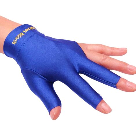 Gants de billard antidérapants avec billard professionnel respirant à haute élasticité