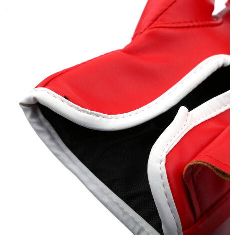 Gants de boxe enfants pour sac de frappe - Muay Thai, kickboxing et grappling - Rouge