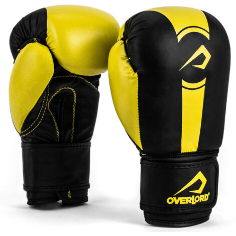 Gants de boxe Overlord Boxer Jaunes 8 oz.