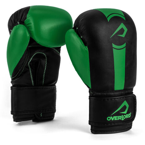 Gants de boxe Overlord Boxer verts 6 oz.