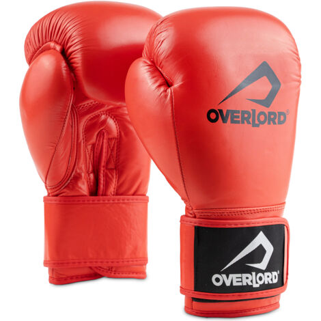 Gants de boxe Overlord Champion Rouge 10 oz.