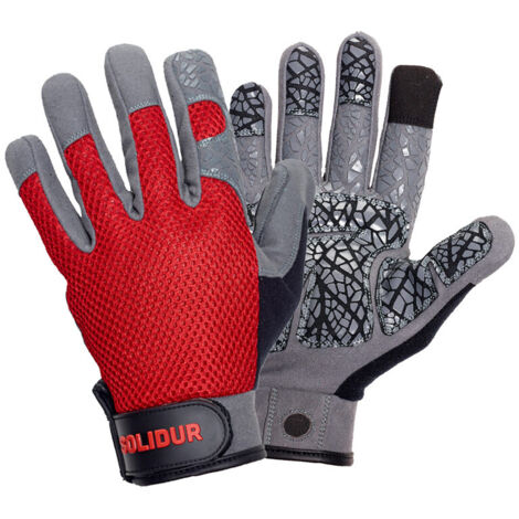 Gants de bricolage été respirants avec paume anti-vibration AIRPRO