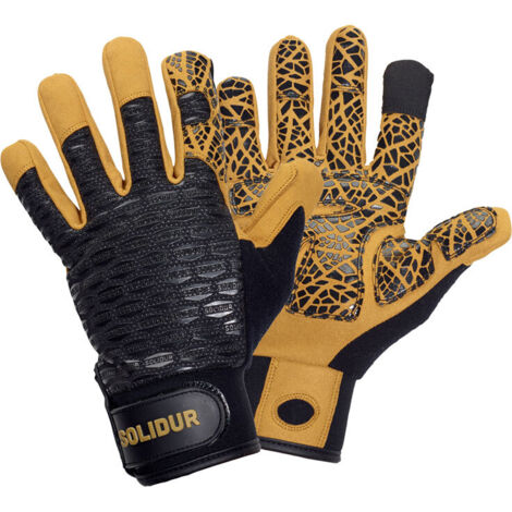 Gants de bricolage toutes saisons CERCIS – Laminé 3 couches, anti-glissement