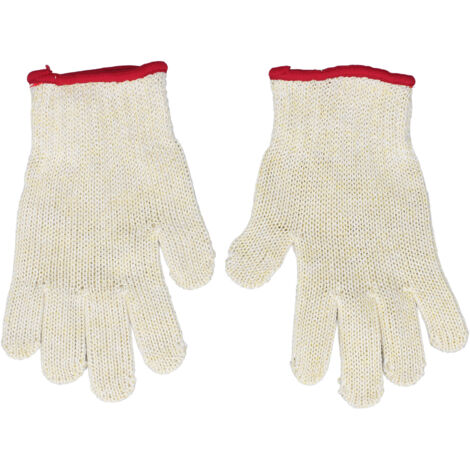 Gants de cuisine anti-coupure A8 en fibre HPPE, protection sûre pour la découpe alimentaire