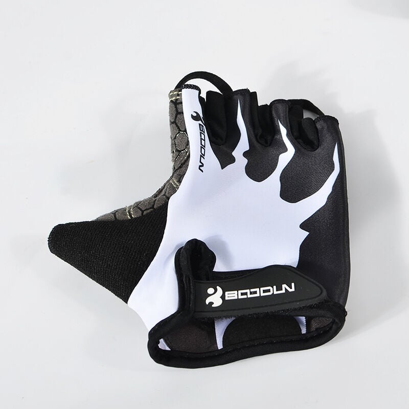 Gants de Cyclisme pour Homme et Femme,Gants de Fitness,Gants de VTT sans Doigts de Sport,Antidérapant et Absorption des Chocs