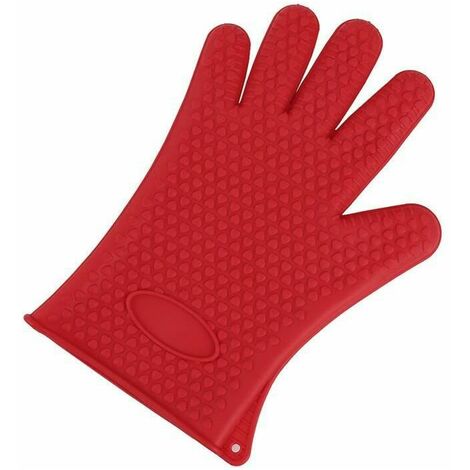 Gants de four chauffants antidérapants en silicone BBQ GrillProtéger