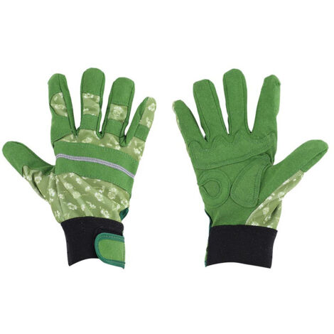 Gants de jardin imprimés doublure chaude - Taille M - Livraison gratuite