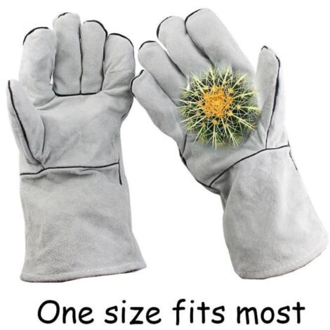 Gants de jardin - Résistants - Anticoupures - Anti-épines - Taille unique (M) - Gris