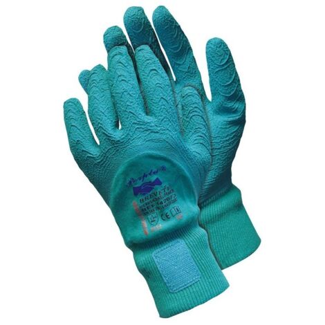 Gants de jardin rosiers vert