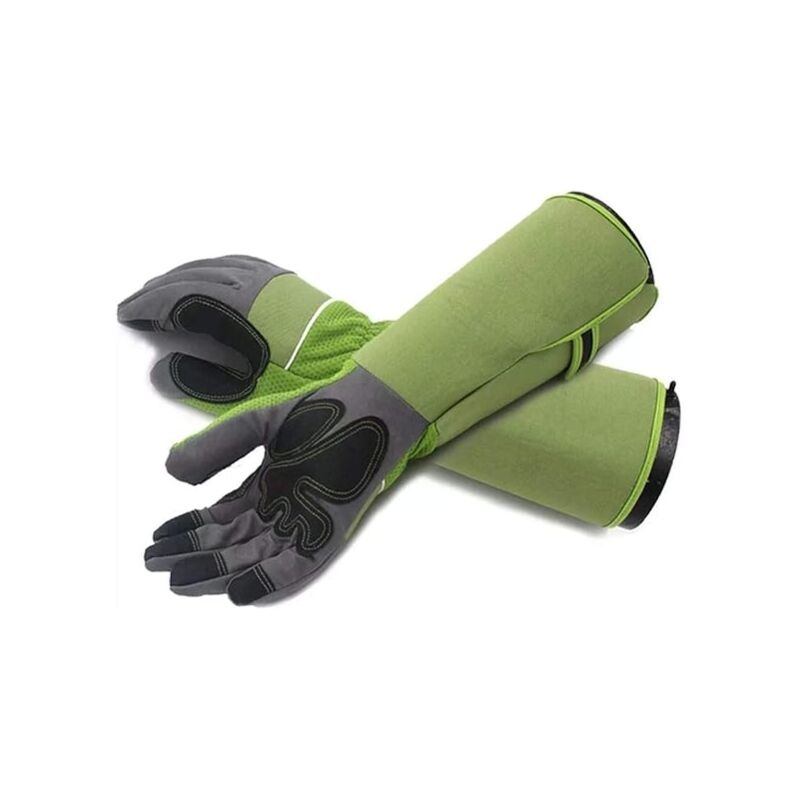 Gants de jardinage à manches longues, gants de jardinage longs pour hommes résistants aux épines pour la taille des rosiers. Gants de jardinage