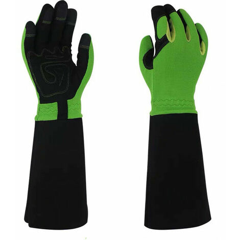 Gants de jardinage à manches longues, gants de jardinage résistants aux épines pour la taille des roses pour hommes et femmes
