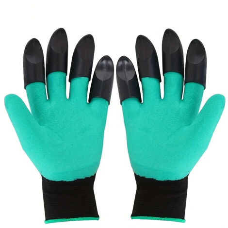 Gants de jardin - Basic, Coton, PVC, noir, beige | Leroy Merlin