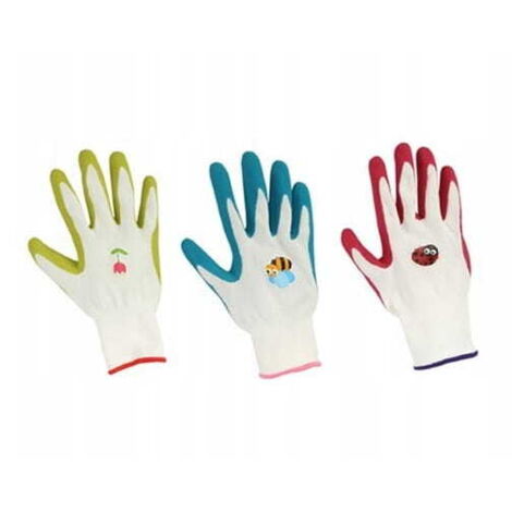 Gants de jardinage de protection en latex taille S
