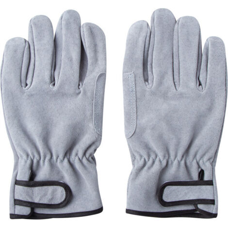 Gants de jardinage en cuir pour hommes, gants de travail multifonctionnels pour mécaniciens, ouvriers du bâtiment et conducteurs.