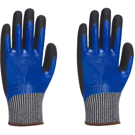 Gants de jardinage for femmes et hommes, gants enduits de caoutchouc, gants épais, gants de jardinage, gants anti-morsures, adaptés aux animaux domestiques, au jardin, au nettoyage, à la pêche, au cam