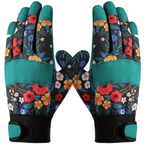 Gants de jardinage pour femmes – adhérence optimale, respirants, résistants à la perforation et à l'usure, pour des travaux de jardinage confortables tels que creuser, planter, aménager et jard