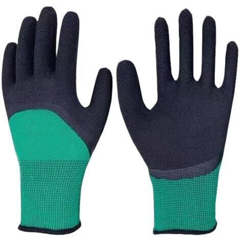 Gants de jardinage pour femmes, outils en caoutchouc anti-perforation, gants de jardinage pour femmes – gants de jardinage pour le travail, imperméables, accessoires d'outils robustes