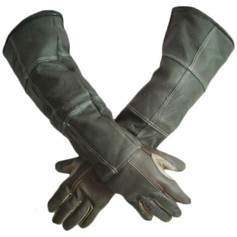 Gants de manipulation des animaux pour chien chat oiseau serpent perroquet lézard, anti-morsure / scratch jardinage des animaux sauvages protection gants