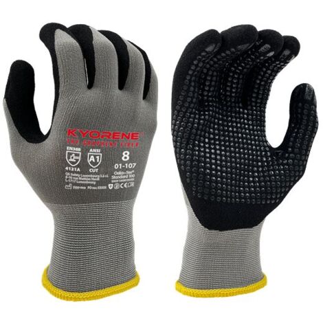 Gants de manutention KYORENE 01-107 taille 7, Manutention générale, 12 Paires, Gris ( Prix pour Paquet de 12 Paires )