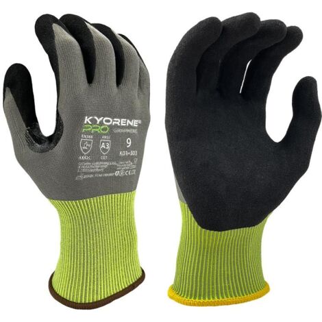 Gants de manutention KYORENE K01-303 taille 11, Résistant aux coupures, 12 Paires, Gris ( Prix pour Paquet de 12 Paires )