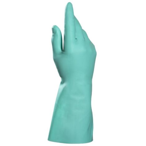 Gants de manutention Mapa ADVANTECH 519 taille 7, Résiste aux produits chimiques, 1 Paire, Vert ( Prix pour Paquet de 12 Paires )